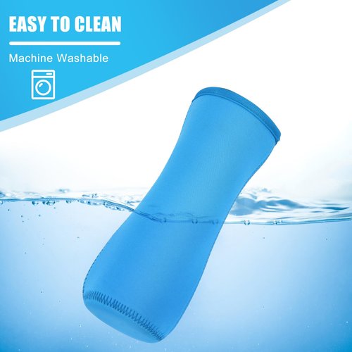 Enlisiwte 2Pcs 32oz Sleeve for Water Bottle - for 32 oz Stainless Steel Bottles, Neoprene Insulated & Sweat Absorbing Cover for Water Bottles(Blue,fits 32 oz stainless steel bottles)