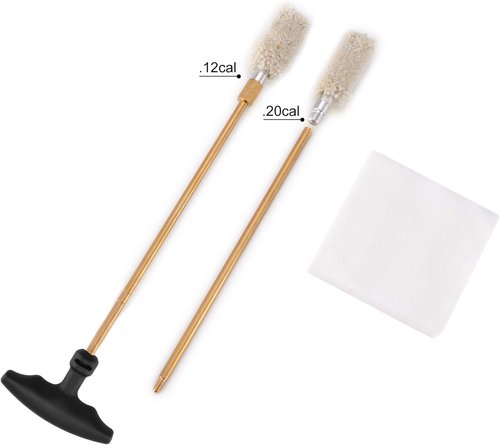 BOOSTEADY Compact Shotgun Cleaning Kit for 12 and 20 Gauge Shotguns Cleaning Kit Brush and Mop…
