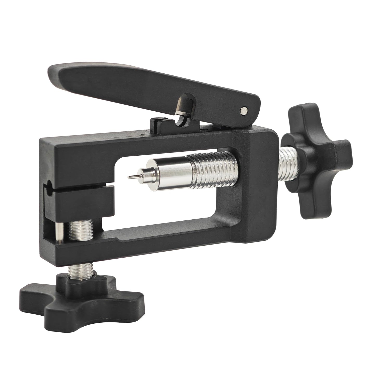 Fisope 2 in 1 Designed Needle Driver Insertion Tool with Hydraulic Hose Cutter for Bicycle MTB Road Bike Olive Banjo Fitting Insert Installation,Extra Thimble for Replacement