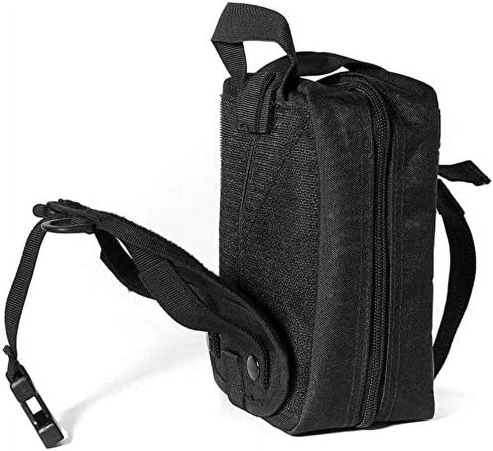 278-Piece Survival Kit & First Aid Kit - Emergency Medical Supplies for Camping, Hunting, Hiking, Urban EDC & Disaster Preparedness in Tactical Molle Pouch