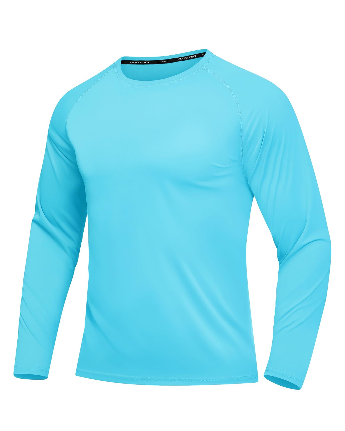 3 Pack Men's Rash Guard Shirts Long Sleeve UV SPF UPF 50+ Sun Protection Shirts Swim Shirts Quick Dry Workout Hiking（LGBEWT L