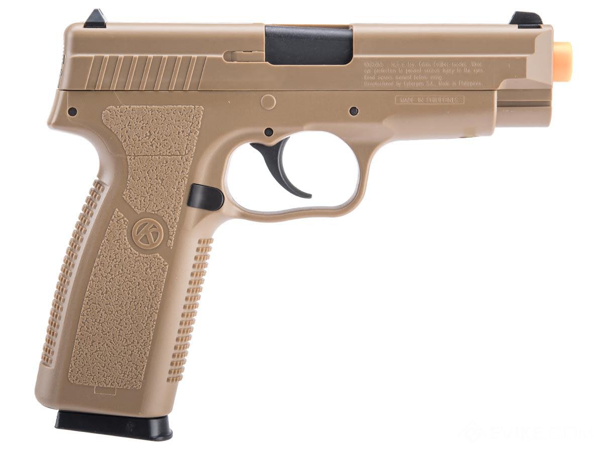 3Skull Cybergun KAHR ARMS Licensed TP45 Full Size Airsoft Pistol (Tan/Gun)