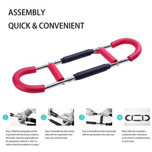 Chest Workout Equipment, Twister Arm Exerciser is Suitable for Training Various Muscles Including The Biceps, Triceps, Forearms, and Shoulders.