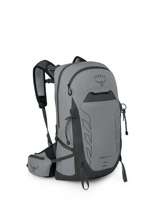 Osprey Tempest Pro 20L Women's Hiking Backpack with Hipbelt, Silver Lining