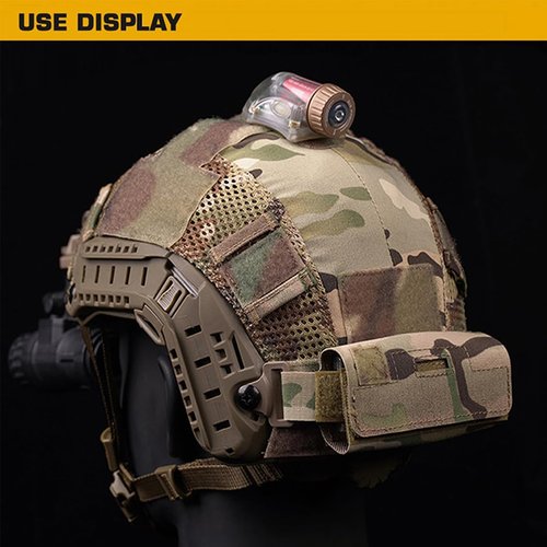 Tactical Helmet Counterbalance Weight Bag NVG Counterweight Pouch with Five Counter Blocks for OPS Fast BJ PJ MH