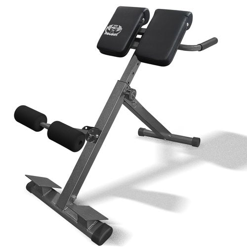 Houbos Hyperextension Roman Chair - Adjustable Bench Foldable Exercise Bench Back Extension Machine Roman Chair Exercise Equipment for Home