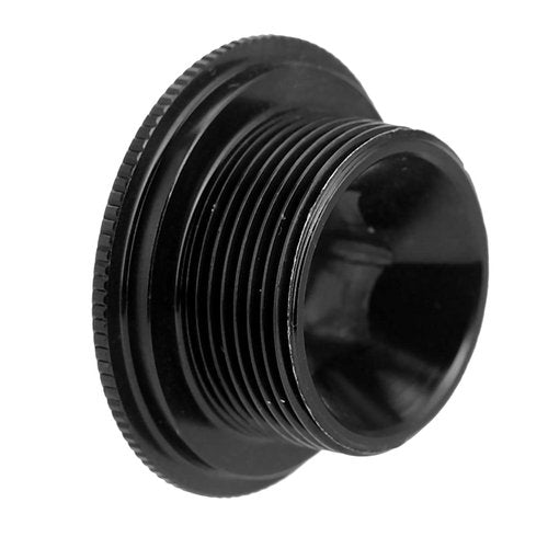 Ymiko 105 Crank end and Spare Parts Bolt dust Covers Gold crankset m20 Bolts hollowtech 2 Fixing Tension ii preload m582 arm Cycling Screw (Black)