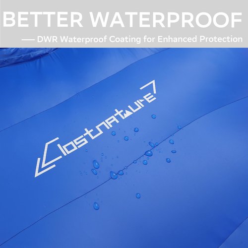 Clostnature Down Backpacking Sleeping Bag - 20D 550 Fill Power Ultralight Winter Down Mummy Sleeping Bag for Camping, Lightweight Cold Weather Compact Camping Gear for Kids, Adult, Girls, Boys