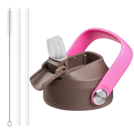 Hydro Flask Wide Mouth Straw Lid Compatible with 20/32/40 oz (Gray)