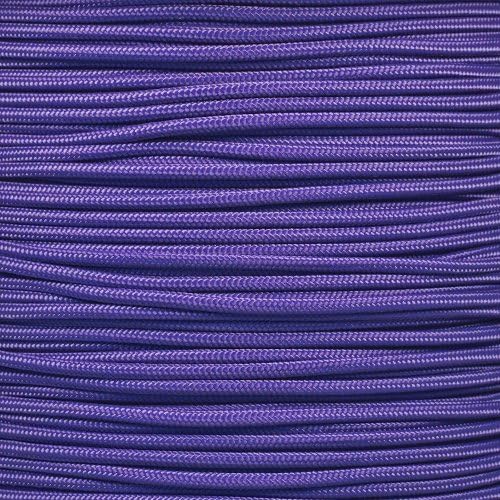 PARACORD PLANET | 275 LB Paracord Breaking Strength Tactical 5-Strand 3/32” (2.38) Thickness Parachute Cord Rope | 100 FT Hanks - Black