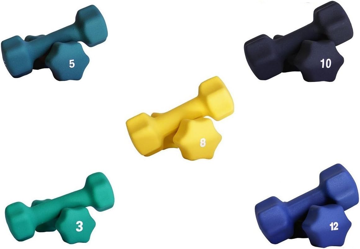 Ader Neoprene Dumbbell (1-30lb) Single Size Pair or Set