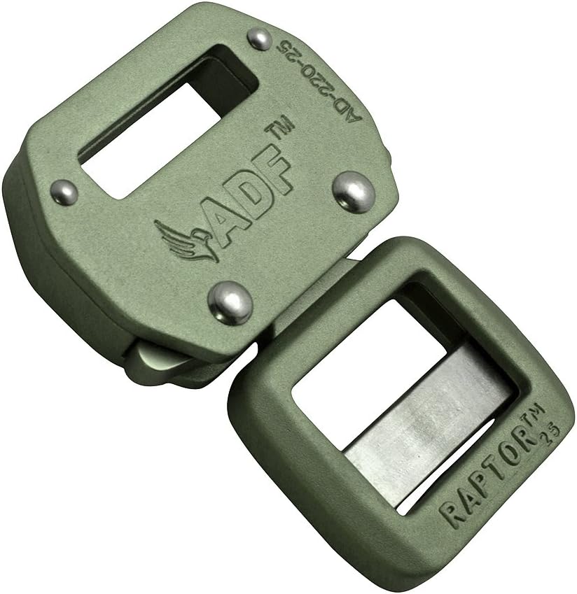 Raptor II Tactical Military Police Aluminum Quick Release 1" Belt Buckle