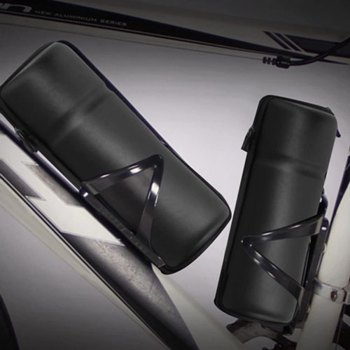 MOUMOUTEN Bicycle Tool Storage Bag, Bike Repair Tool Pod with Sealed Zipper, Bike Tire Repair Kit Bag for Bicycle Water Bottle Cage, Maintenance Kit for Cycling, MTB, Mountain, Road Bicycle