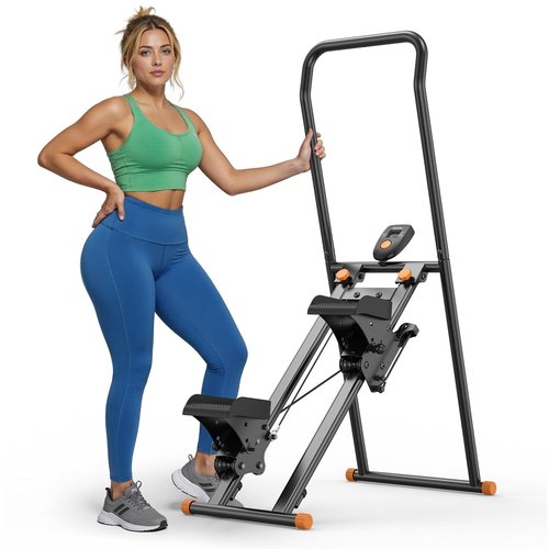 Niceday Steppers for Exercise at Home, Stair Stepper/Climber with Handlebar, Stair Master with 300LBS Loading Capacity