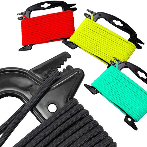 Line Winder Rope and Cord Organizer Rope Winder Paracord Cord Keeper Rope Organizer Spool Tool Prevent Knots Recoils and Kinks (10pack)