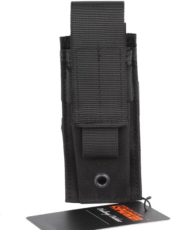EXCELLENT ELITE SPANKER Molle Single/Double Pistol Mag Pouch Tactical Magazine Pouch Tool Organizer Holder