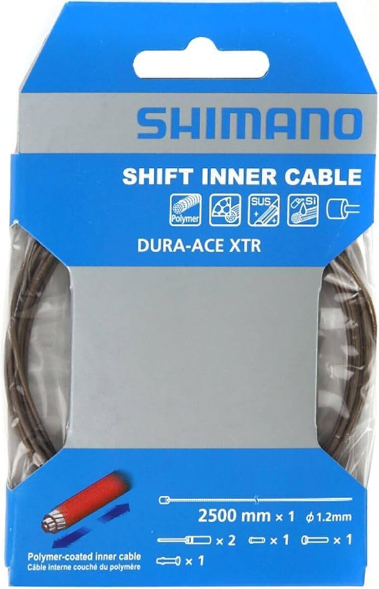 SHIMANO Dura-Ace/XTR Inner Shift Cable Polymer-Coated, 2500Mm