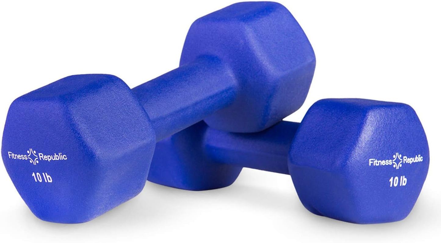 Neoprene Dumbbell Storage Rack - 2.0MM Steel Organizer for Home Gym - Easy Assembly