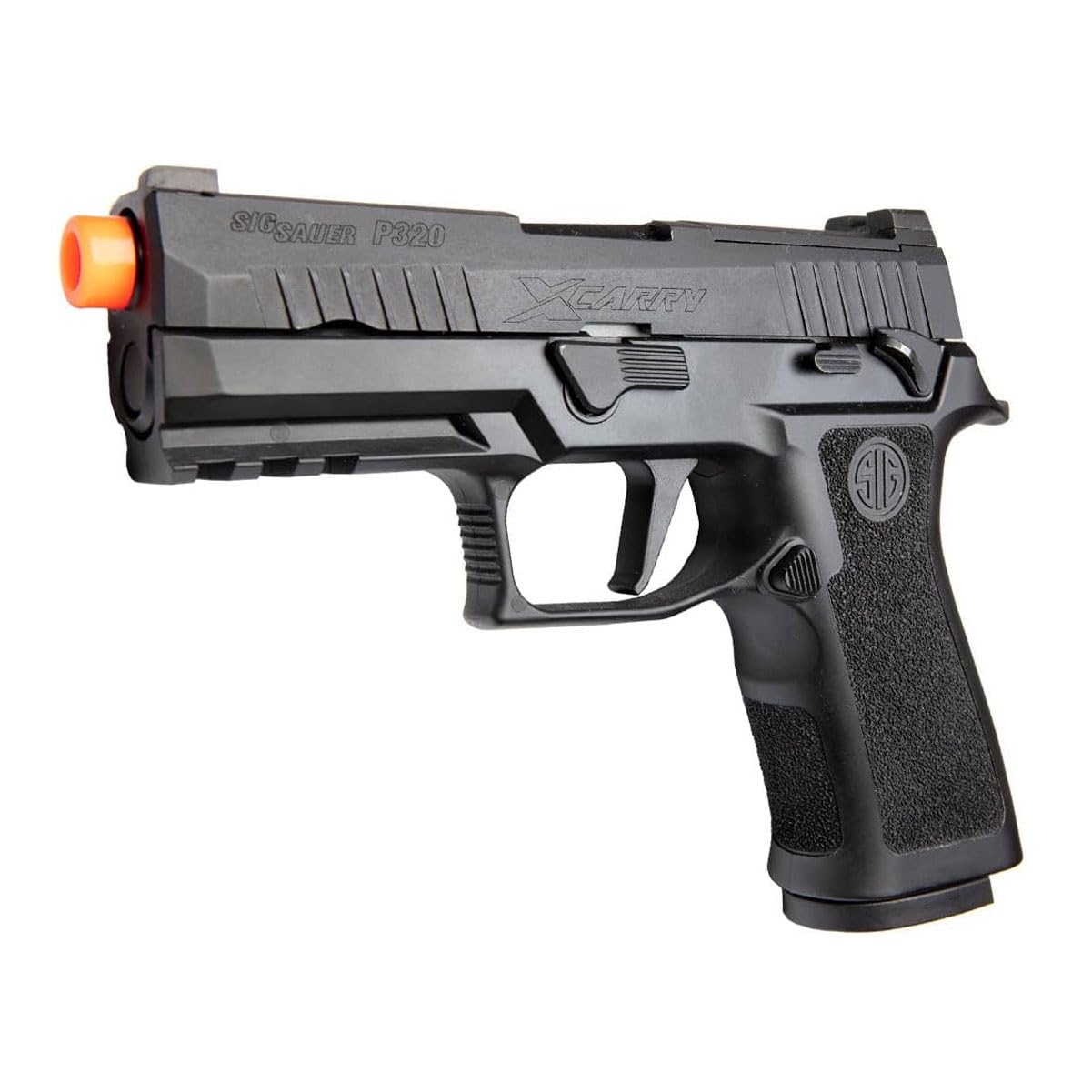Sig Sauer Proforce P320 XCarry Semi-Auto Green Gas Airsoft Pistol with 21rd BB Mag | Full Blowback 6mm BB | Green Gas Cartridges Not Included