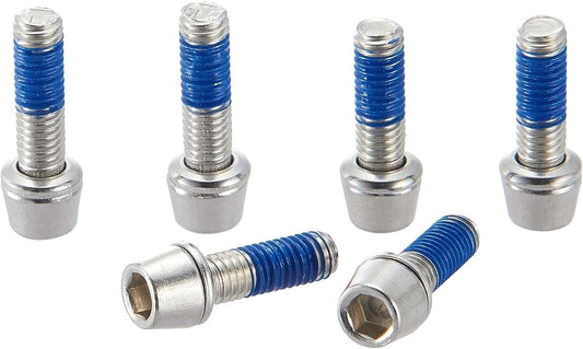Ritchey WCS 4Axis Bicycle Stem Stainless Steel Replacement Bolt Set - 6 Pieces - 55050007001