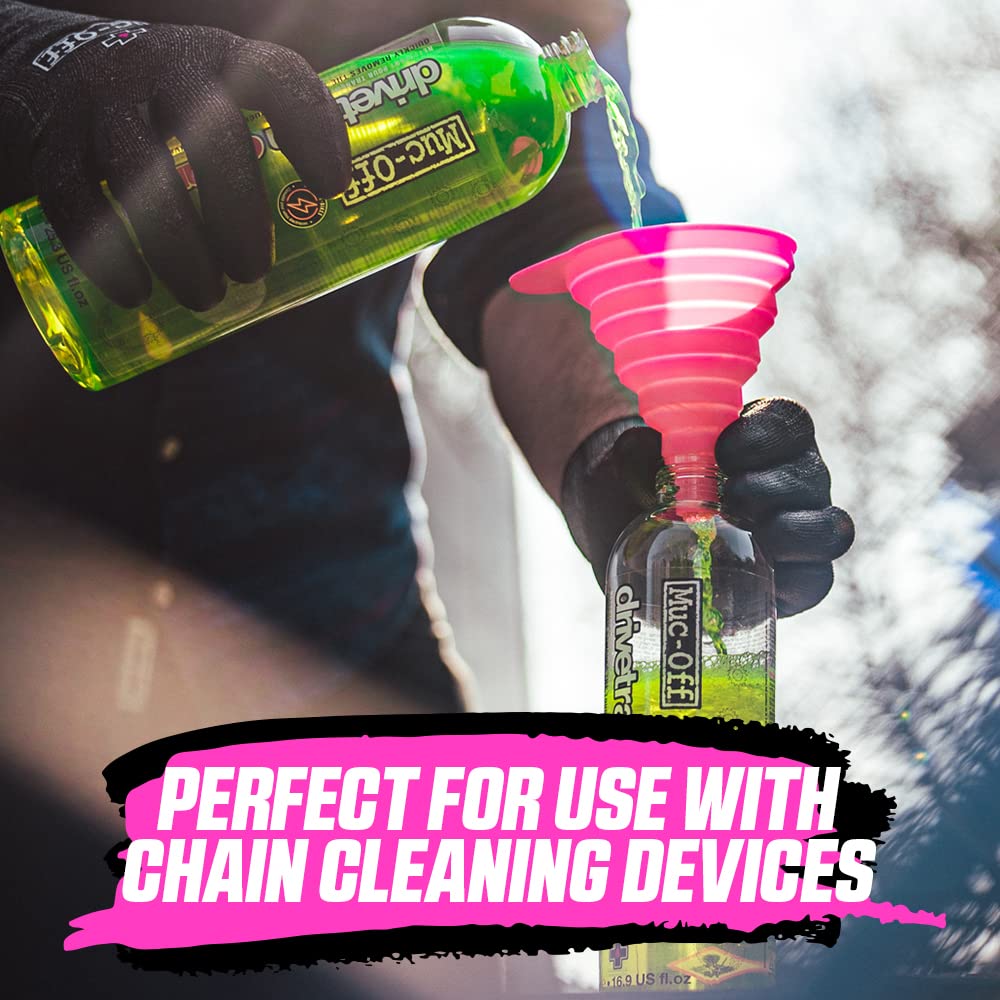 Muc-Off Drivetrain Cleaner and Ceramic Dry Chain Lube Bike Cleaning Kit