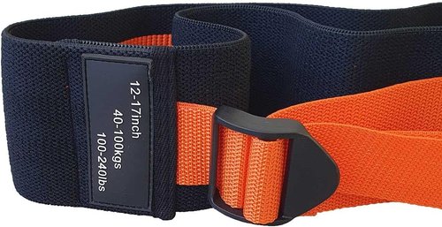 Booty Builder Adjustable Loop Band, Resistance Bands for Legs and Butt, Perfect for Gym Home, Body Stretching, Powerlifting, Non Slip Workout Bands