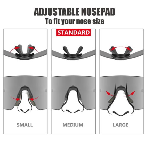 ER00 115 small Sport Frameless Sunglasses for Teens youth Kids Cycling Baseball Running Wrap Around