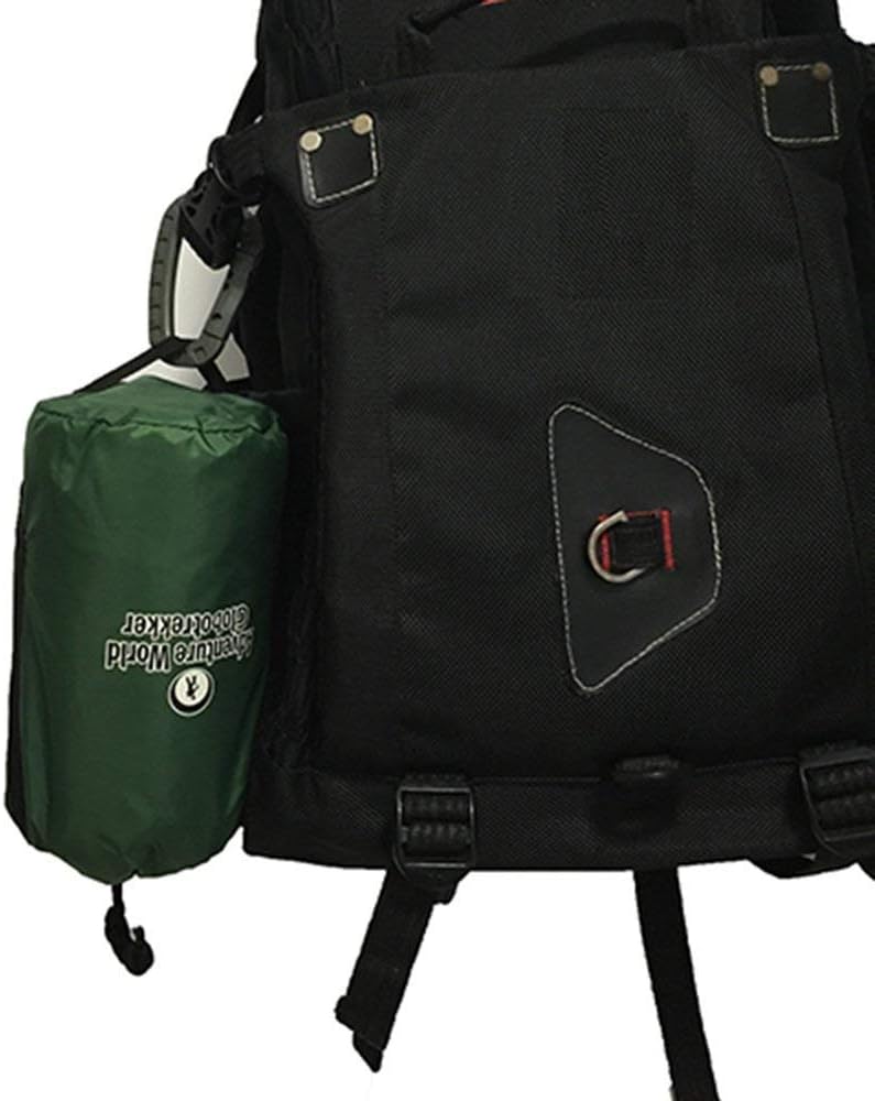 Adventure World Globotrekker Backpack Poncho Lightweight Waterproof Rain Poncho for Hiking, Camping, Travel & Outdoor Use