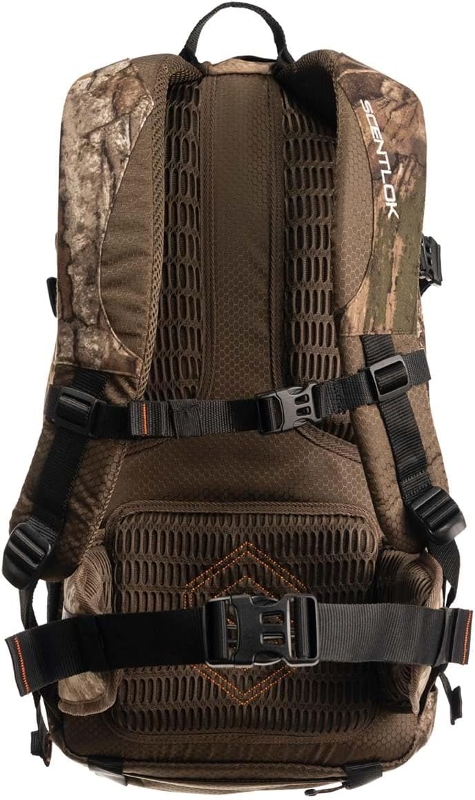 ScentLok Rogue Backpack - Hunting Pack for Camo Gear and Equipment (Realtree Edge)
