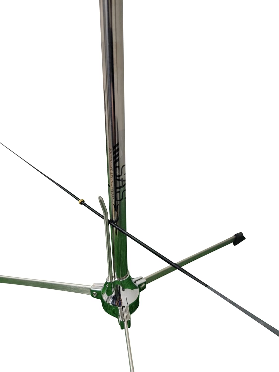 Southland Archery Supply SAS Stainless Steel Heavy Duty Bow Stand for Recurve Bow Longbow Takedown Bow