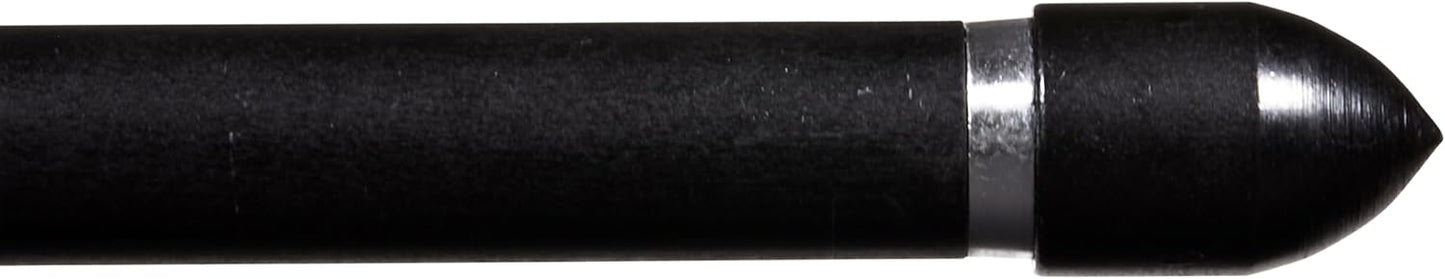 Allen Company Archery Bullet Points - Soft Arrow Tips for Target Practice - Screw-On Design - Reduces Wear and Tear on Targets - Multiple Sizes/Grain - 12-Pack - Black