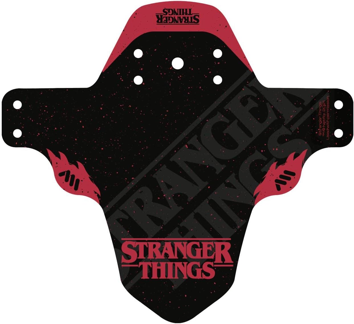 All Mountain Style AMS Front Mudguard – Fits 26’’,27.5’’,29’’, Dazzle/Black