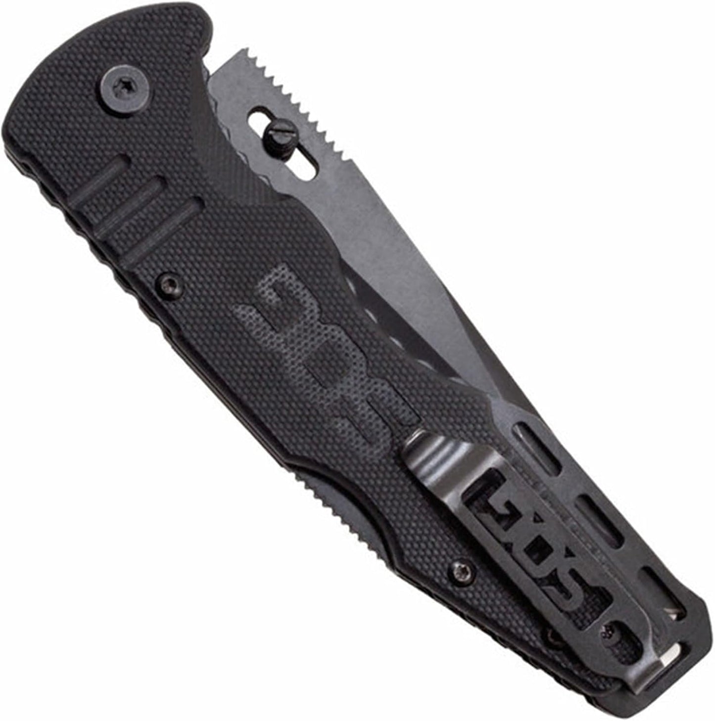 Fusion Salute, G-10 Handle, Black Blade, Plain