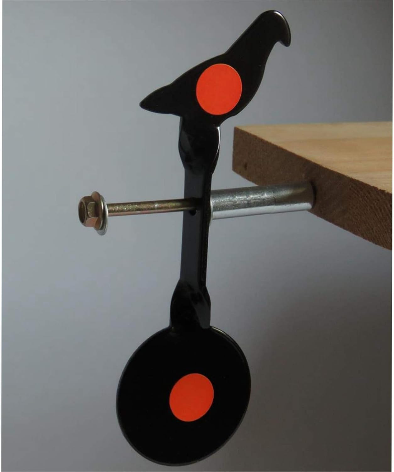 Small/Big Spinner Air Gun Target - Screwed-Type Steel Plinking for Bird Bear BB Gun and Slingshot