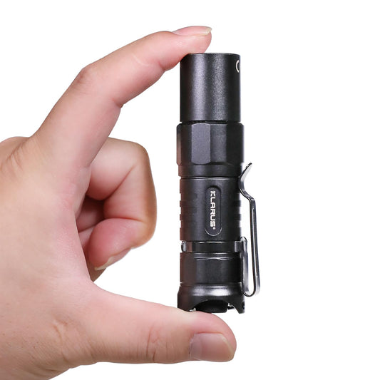 klarus XT1C Flashlight, 1000 Lumens Rechargeable EDC Flashlights, Max Run Time 150 Hours Two Switch Tactical Flashlight (XT1C New)