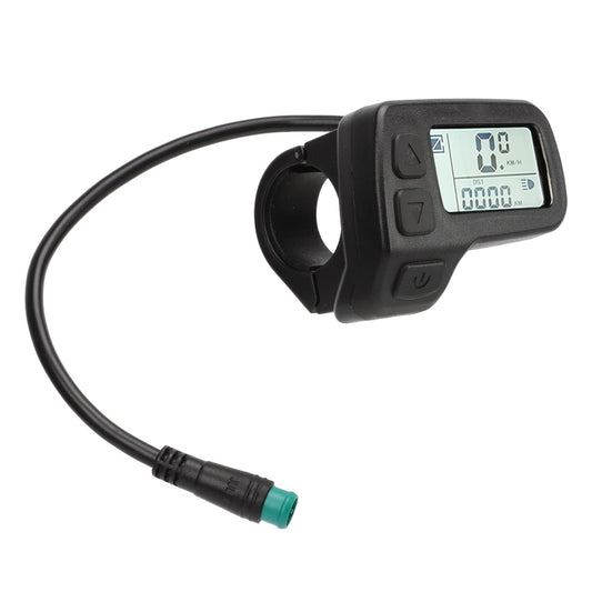 24V 36V 48V Universal Electric Speed Meter KT LCD1 Electric LCD Display Meter for Electric