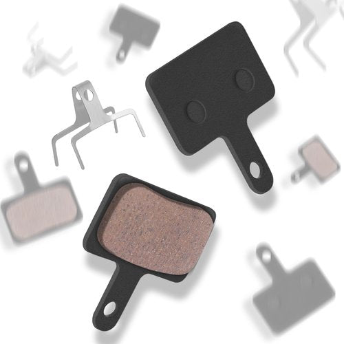Gulfmew 4 Pairs Bike Disc Brake Pads Compatible with Sram Brake Pads, Compatible with Nutt Hydraulic