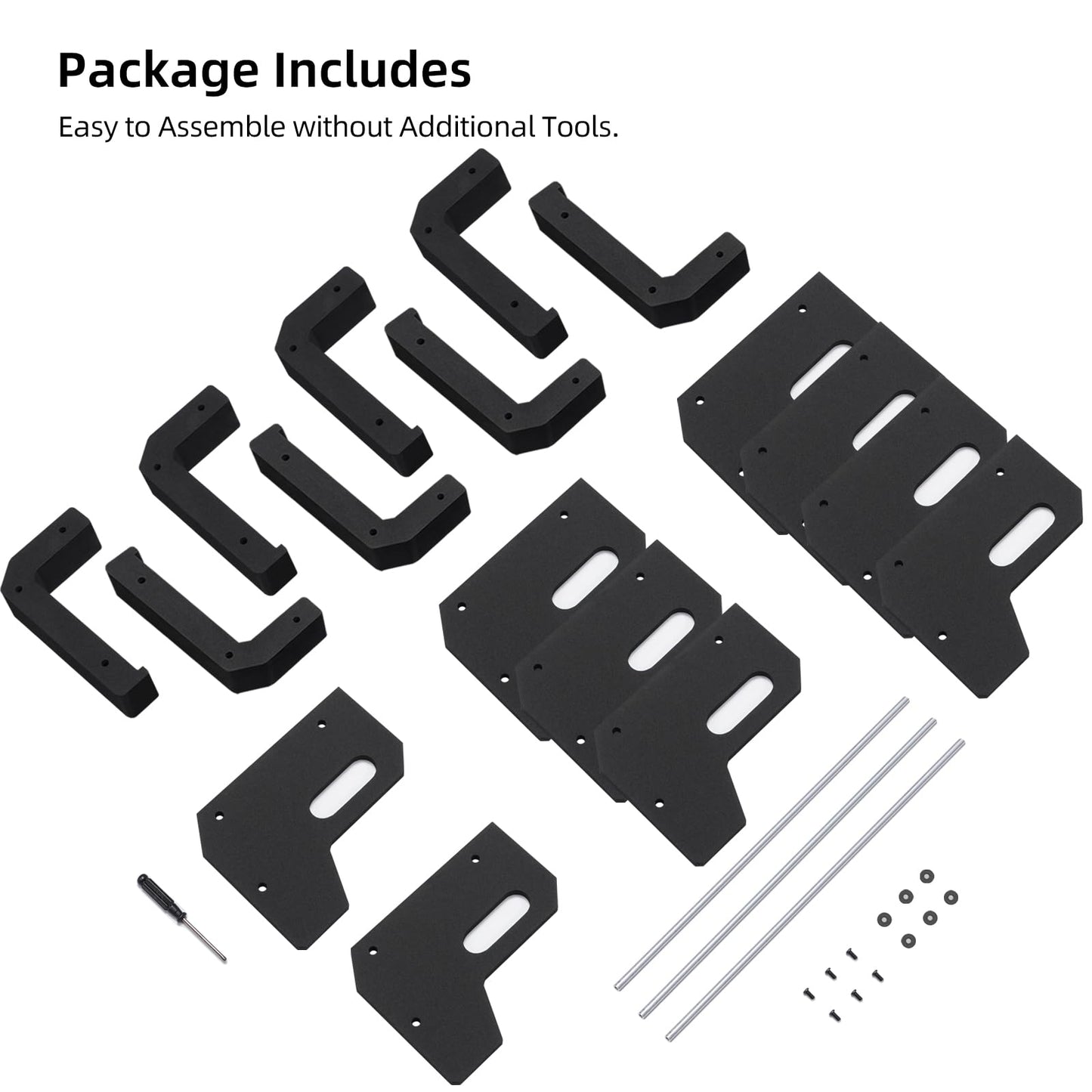 EZshoot Foam Pistol Rack for Gun Safe Shelf Handgun Rack Pistol Stand for Storage Revolver Rack Pistol Holder Gun Cabinet Accessories for Storage