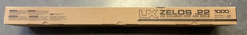Umarex Zelos .22 Caliber PCP Pellet Gun Air Rifle, Black