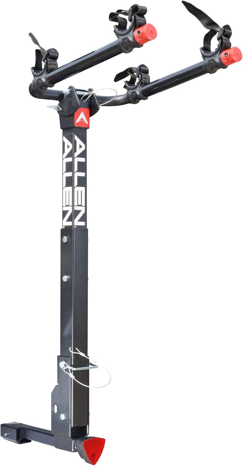 Allen Sports Deluxe 2-Bike Hitch Mount Rack , Silver/Black (522RR)