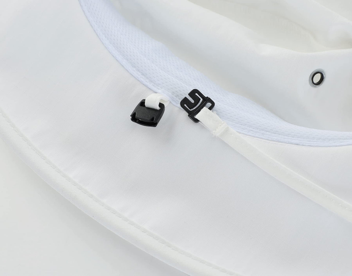 Home Prefer Summer UPF 50+ Men's Bucket Sun Hat Wide Brim Fishing Hat Safari Hat (White)