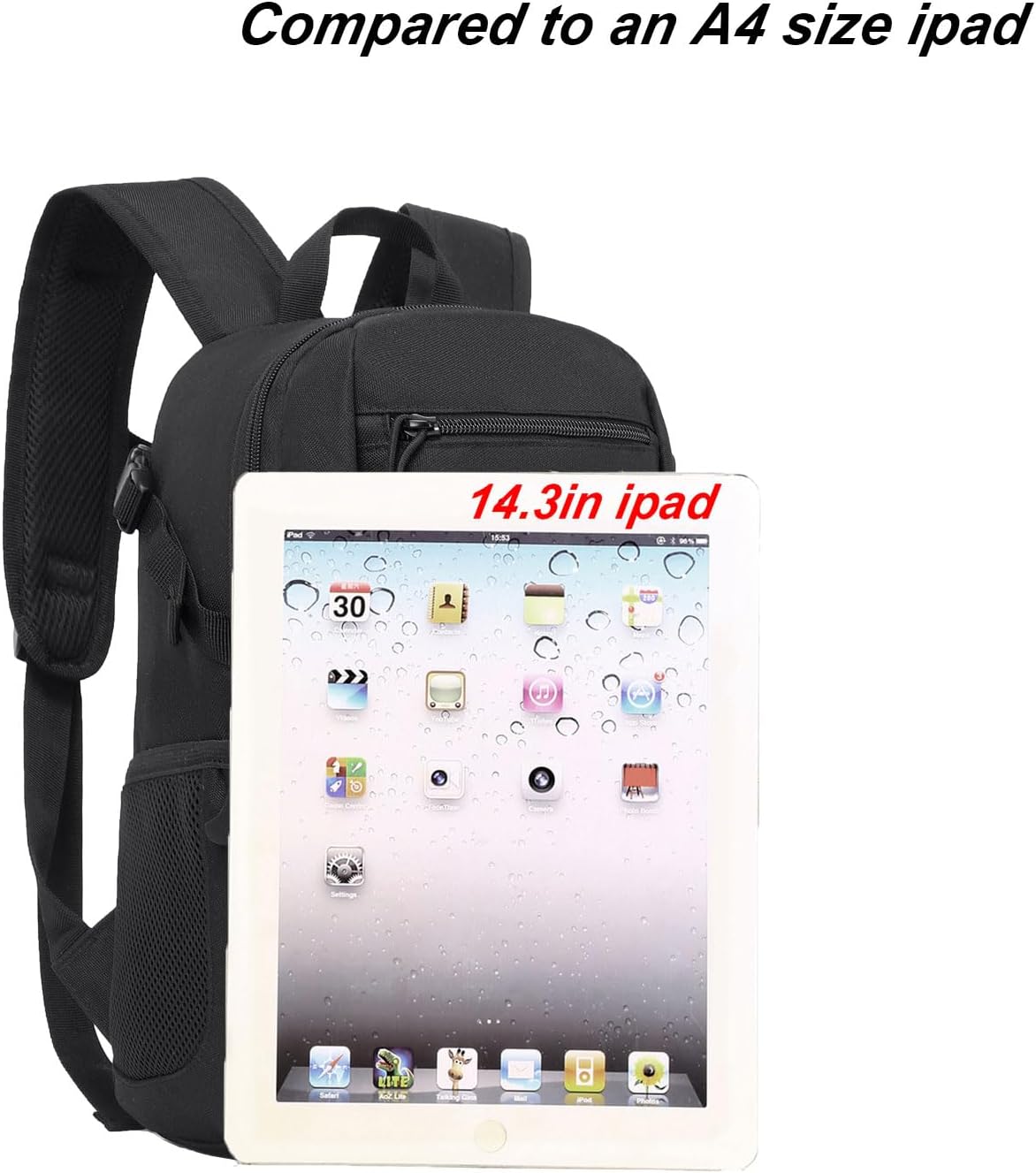 ArcEnCiel 10L/20L Mini X-Small Tactical Backpack MOLLE Daypack Gear Pack Camping Bag with Patch