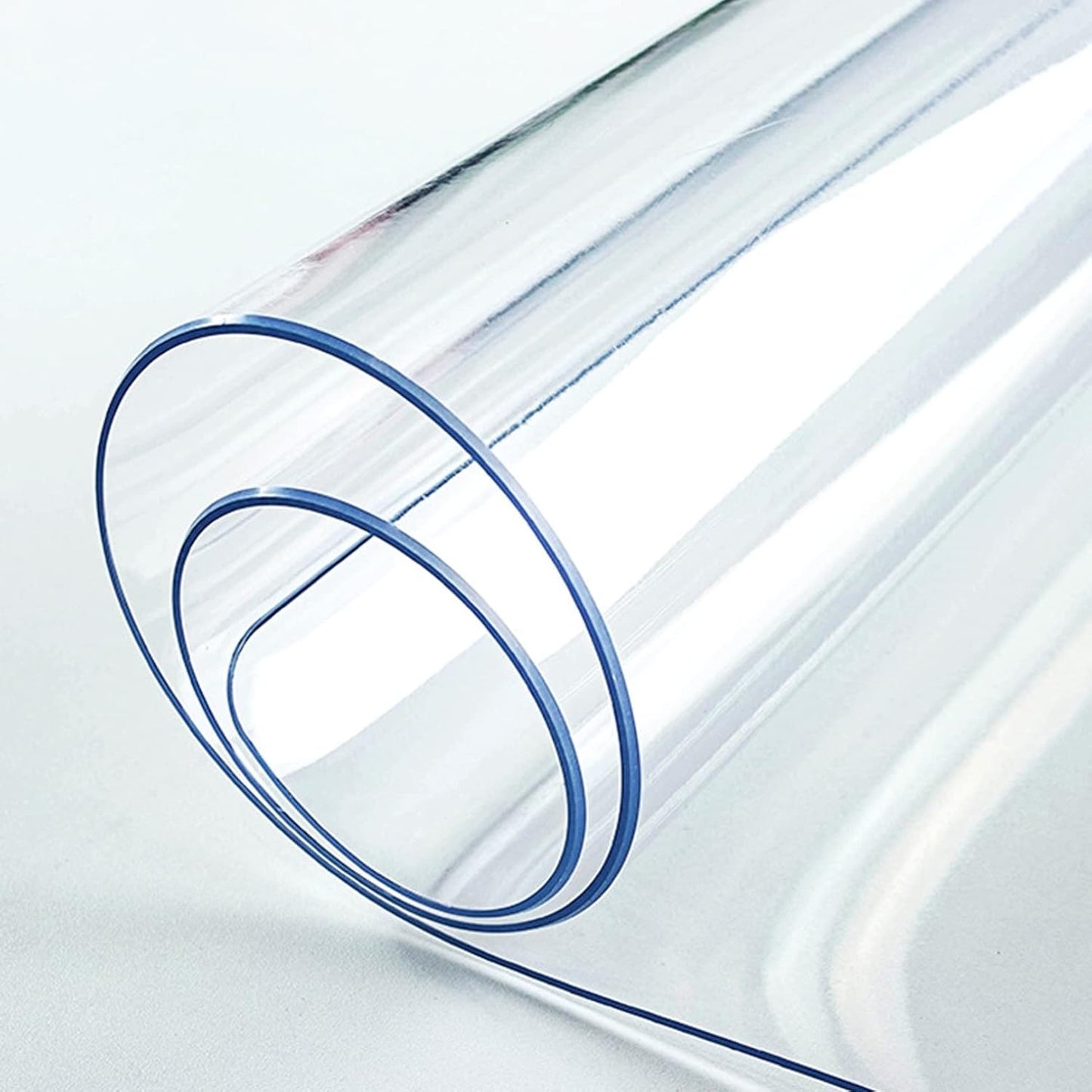 Clear Office Chair Mat Non Slip 1mm Transparent Desk Chair Mat PVC Floor Protector for Home Office 50x80 cm