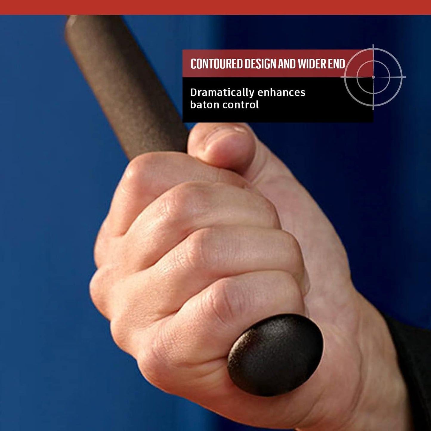 ASP F-Series Leverage Cap, Friction-Baton Handle, Tactical Baton Accessories