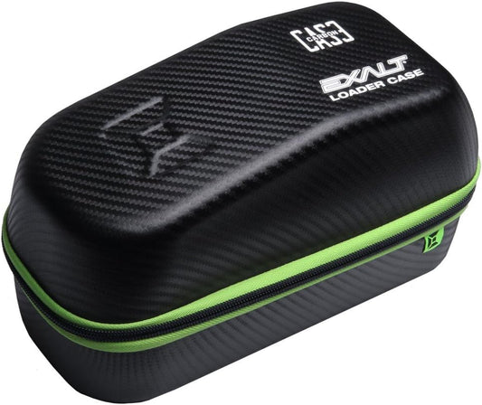 Universal Paintball Loader Case - Exalt Carbon Hopper Protector (Black/Lime)