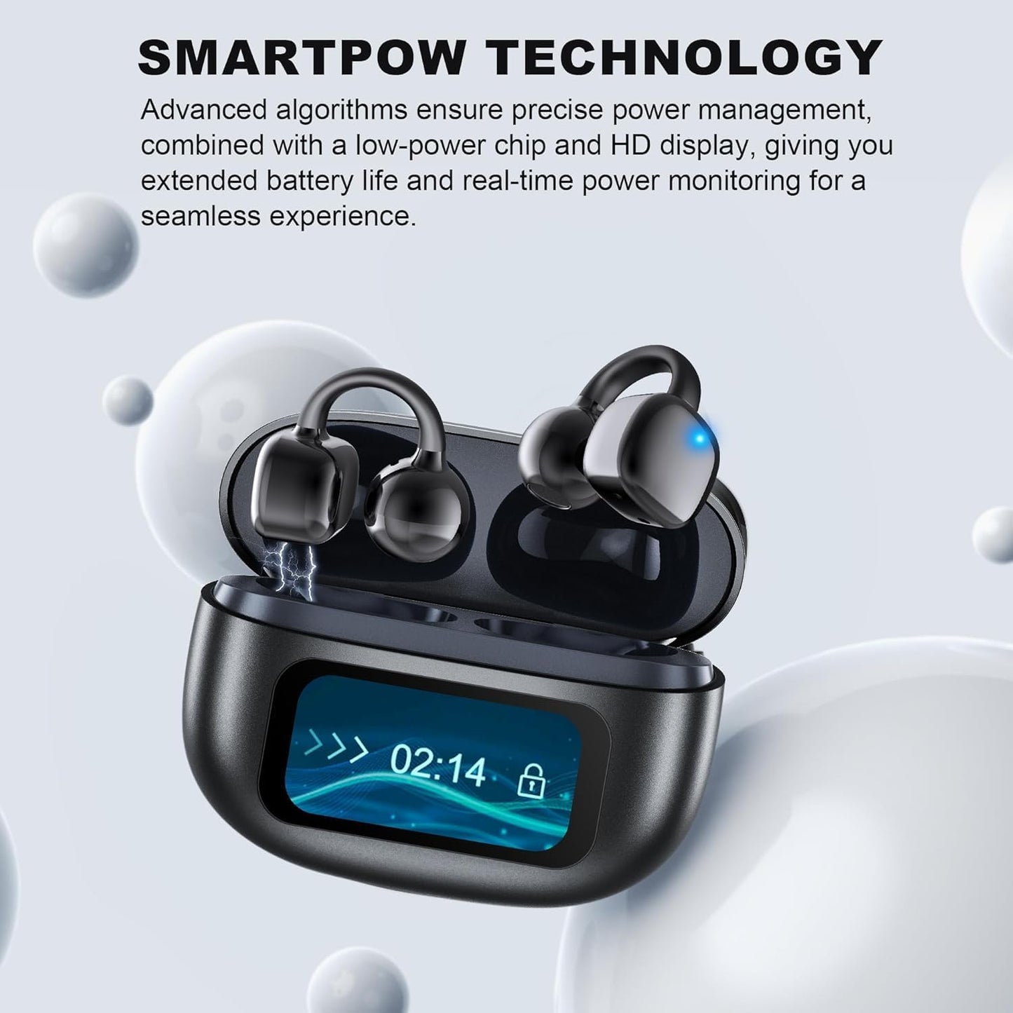 Ai Translation Earbuds Real Time, Translator Earbuds 144 Languages & Accents, 3-in-1 Translating Earbud Open Ear Clip-On Design, Audífonos Traductores for Travel Learning Business fit iOS & Android