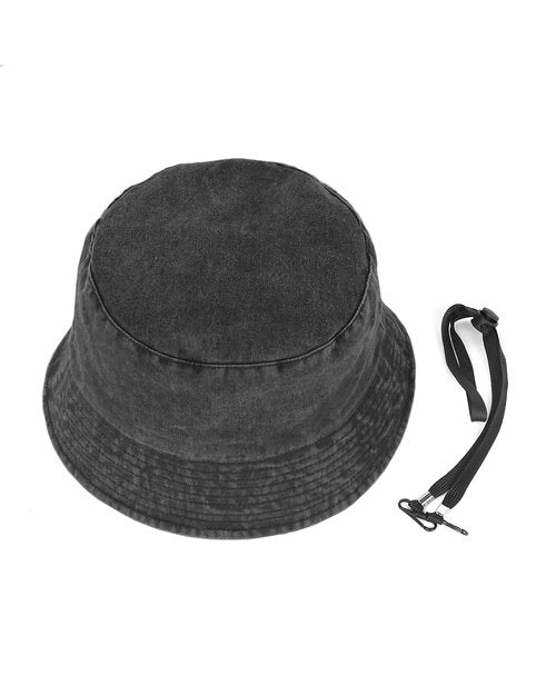 Zylioo XX-Large Washed Bucket Hat,UPF Packable Fishing Hat for Big Heads,Oversize Travel Beach Sun Hat for Women Men