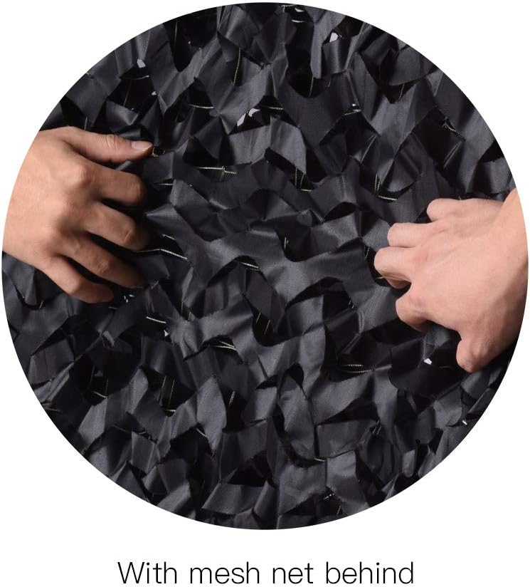 HYOUT Camo Netting Camouflage Net Bulk Roll for Hunting Blinds Ghillie Sunshade, Camping, Military Party Decoration