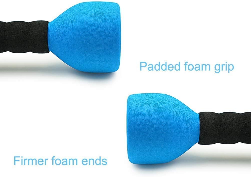 Aoneky Foam Covered Weights for Kids, Recommended for Boys Aged 3 to 6 Years Old, Children Safe Exercise Dumbbell Toy, 2 lbs