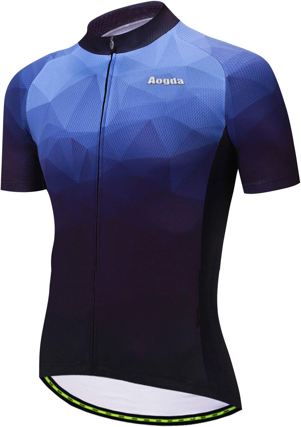 Aogda Cycling Jerseys Men Bike Shirts Team Biking Tops Bicycle Short Sleeves Clothing